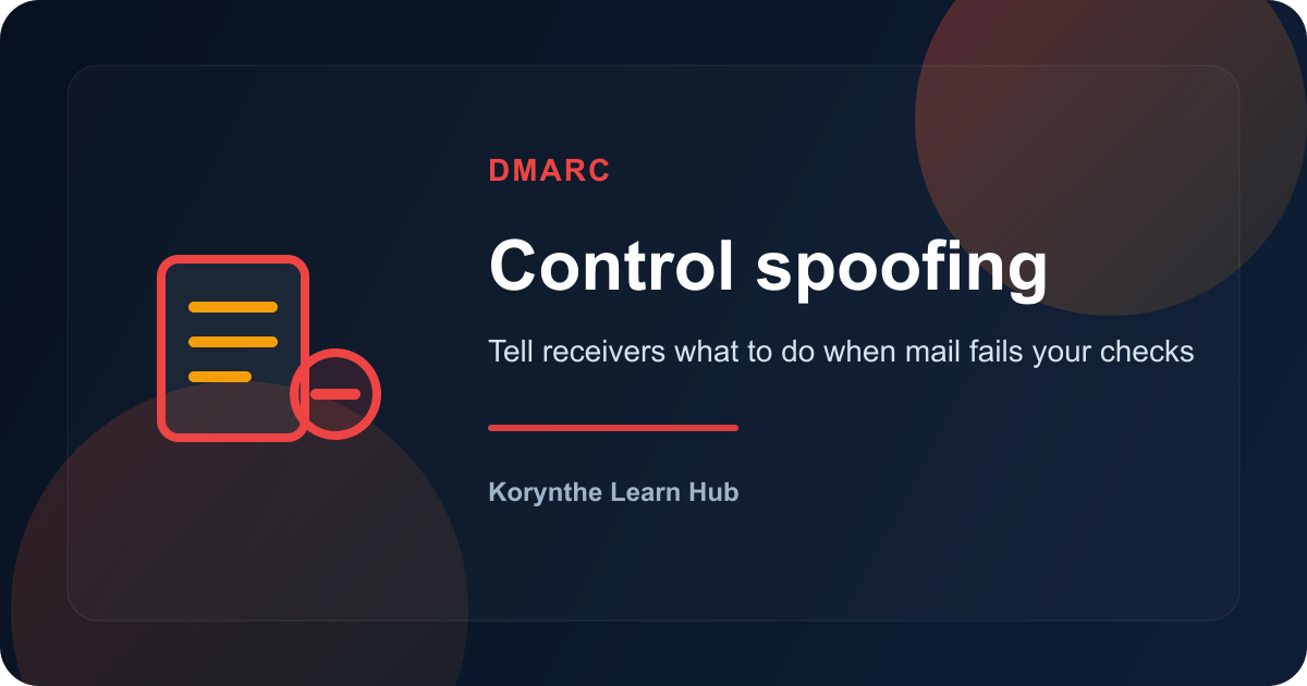 What DMARC Is and How It Gives You Control Over Domain Spoofing